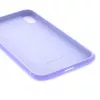 Evelatus Apple iPhone Xs Premium Soft Touch -silikonikuori Lilac Purple
