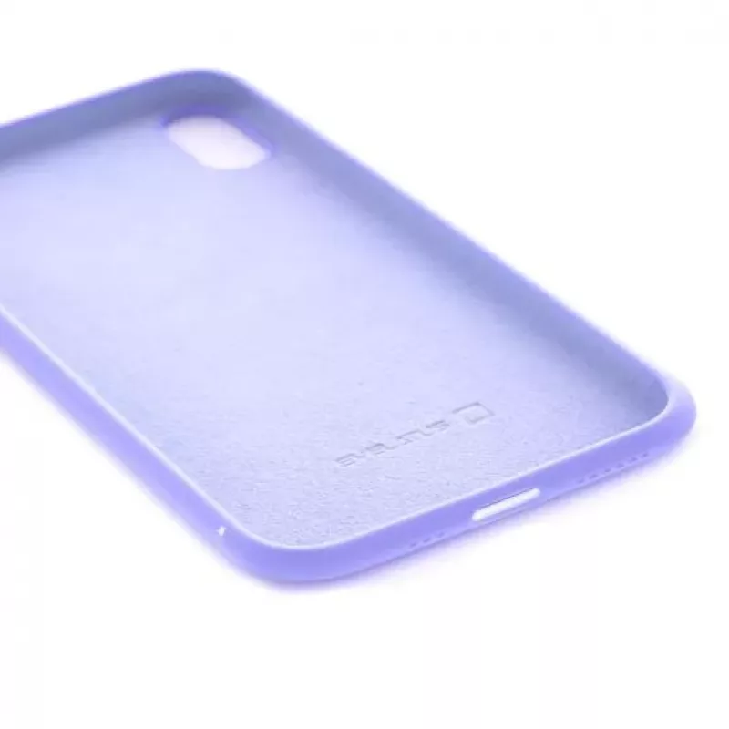 Evelatus Apple iPhone Xs Premium Soft Touch -silikonikuori Lilac Purple