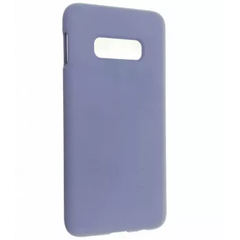 Evelatus Samsung Galaxy S10e Premium Soft Touch -silikonikuori laventelinharmaa