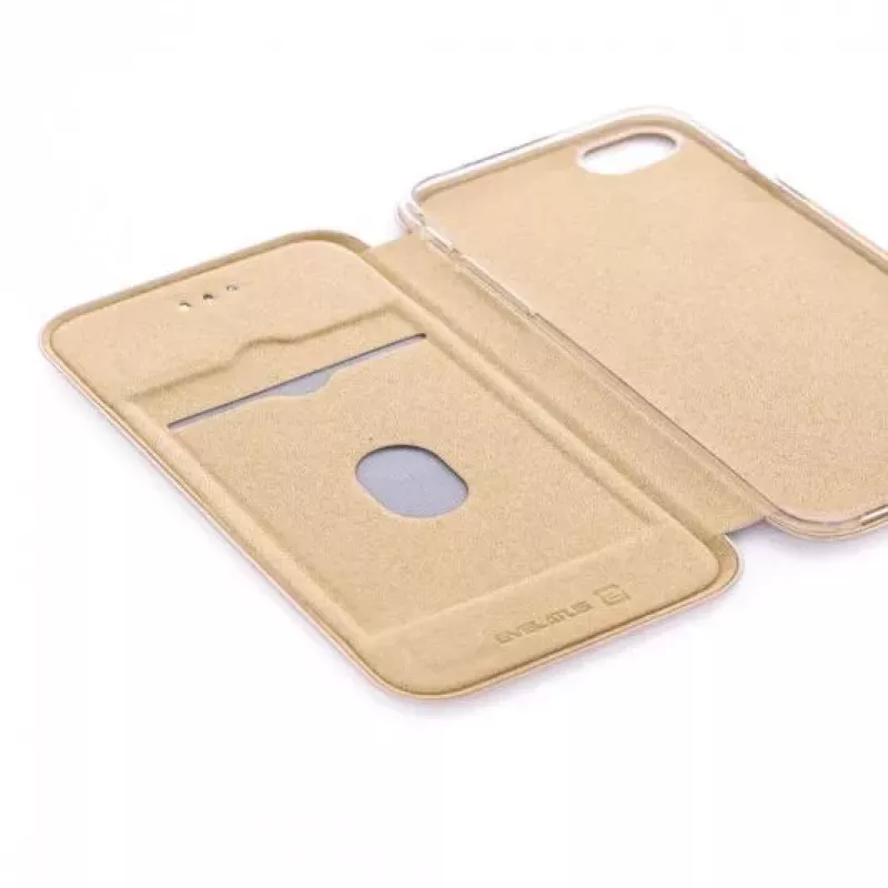 Evelatus Apple iPhone 7/8/SE2020/SE2022 Book Case kulta