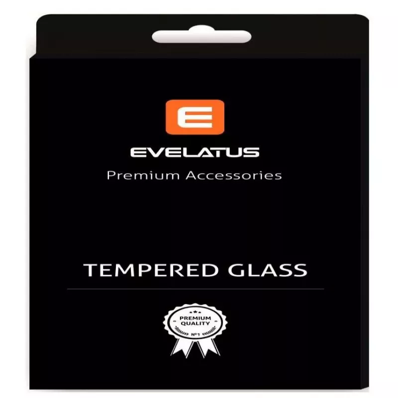 EVELATUS Apple iPhone XR/11 Matte 2.5D Silk Cover Japan Glue Glass Anti-Static näytönsuoja