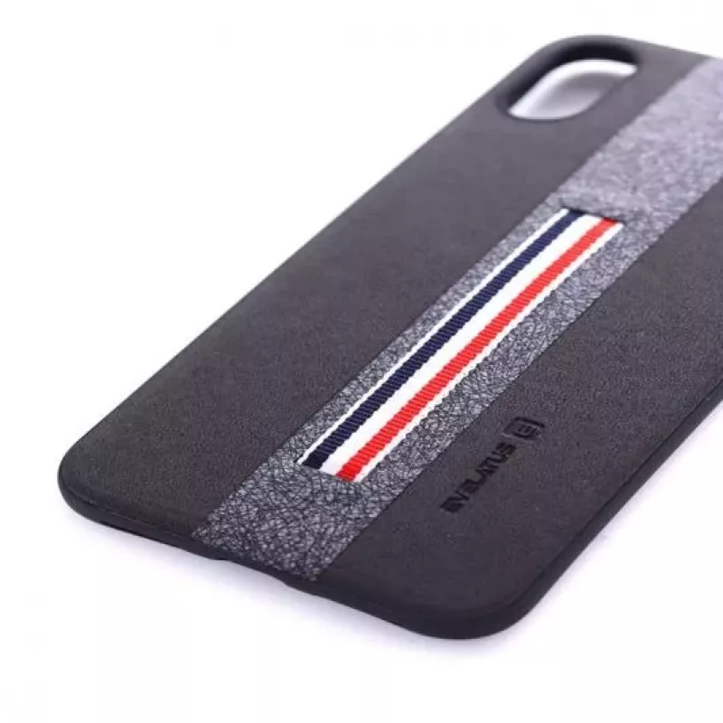 Evelatus Apple iPhone X Dazzel -takakansi, musta