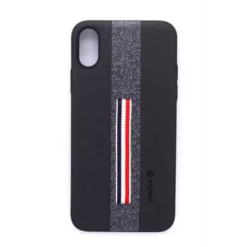 Evelatus Apple iPhone X Dazzel -takakansi, musta