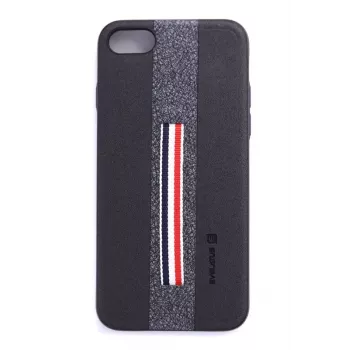 Evelatus Apple iPhone 7/8/SE 2020/SE 2022 Dazzel -takakansi, musta