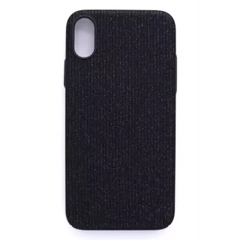 Evelatus Apple iPhone X Starnight -takakansi, musta