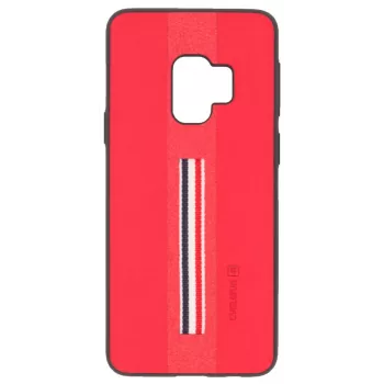 Evelatus Samsung Galaxy S9 Dazzle Series takakuori - punainen