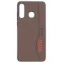 Evelatus Huawei P30 lite Shooter Brown -suojakotelo