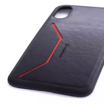 Evelatus Apple iPhone X Nobel Black -takakansi