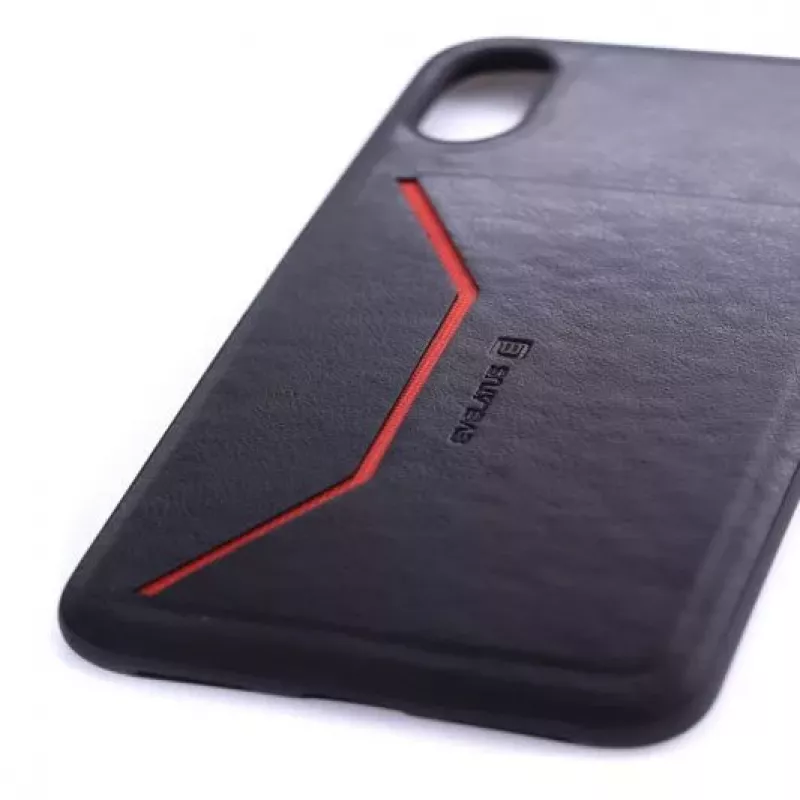 Evelatus Apple iPhone X Nobel Black -takakansi