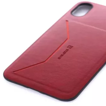 Evelatus Apple iPhone X Nobel Red Liquid Silicone takakuori