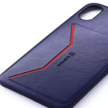 Evelatus Apple iPhone X Nobel Blue -silikoninen takakansi