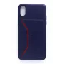 Evelatus Apple iPhone X Nobel Blue -silikoninen takakansi