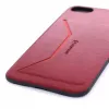Evelatus Apple iPhone 7/8 Nobel Red takakuori - Soft-Touch silikoni