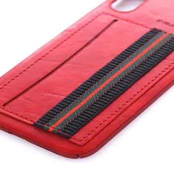 Evelatus Apple iPhone X Cubit Plastic Red takakuori