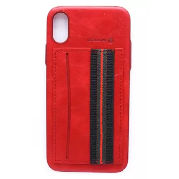 Evelatus Apple iPhone X Cubit Plastic Red takakuori