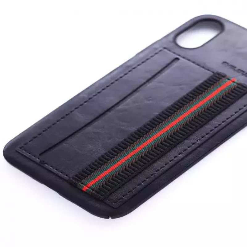 Evelatus Apple iPhone X Cubit Plastic Black -takakansi