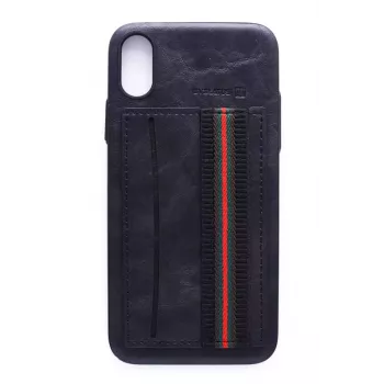 Evelatus Apple iPhone X Cubit Plastic Black -takakansi