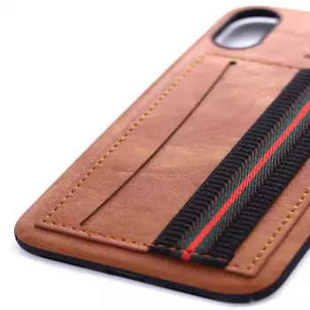 Evelatus Apple iPhone X Cubit Brown takakuori