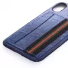 Evelatus Apple iPhone X Cubit Plastic Blue -takakansi