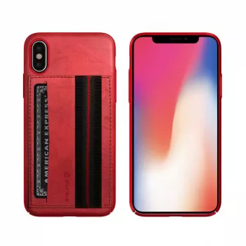 Evelatus Samsung S10e Cubit muovinen punainen takakansi