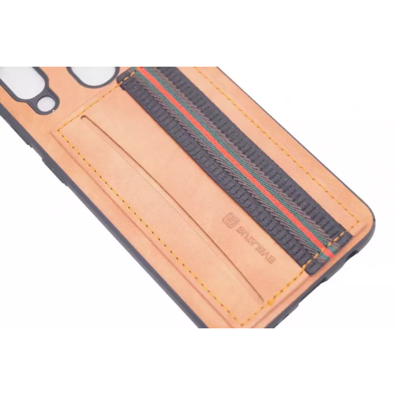 Evelatus Samsung Galaxy A40 Cubit muovinen ruskea takakansi