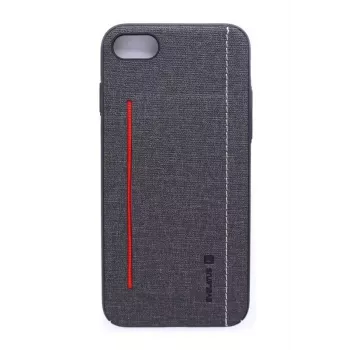 Evelatus Apple iPhone 7/8/SE2020/SE2022 6127 musta silikonikotelo