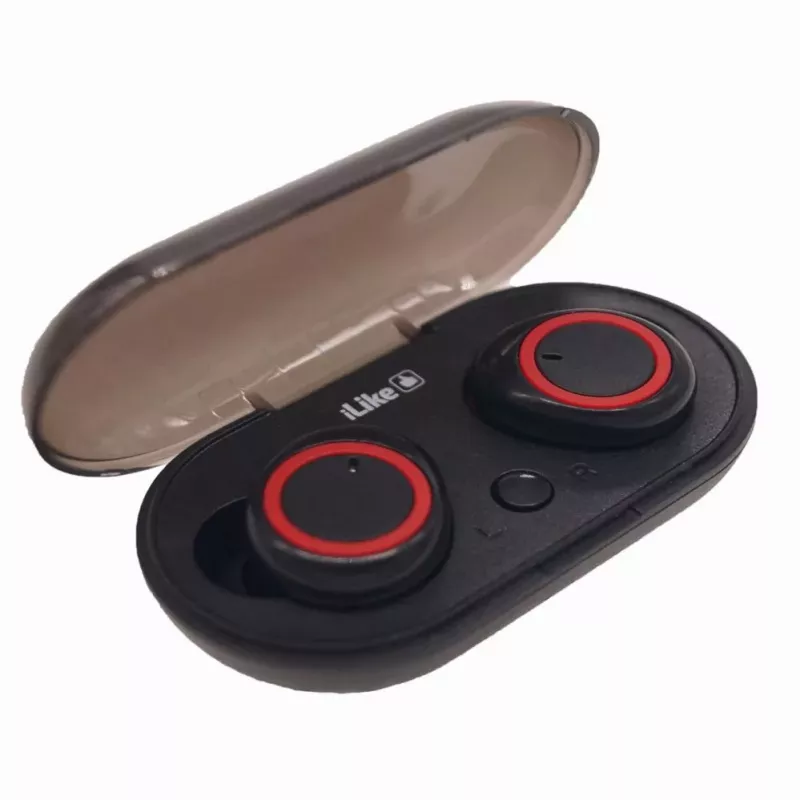 iLike Bluetooth-nappikuulokkeet IBE01 musta