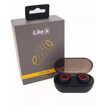 iLike Bluetooth-nappikuulokkeet IBE01 musta