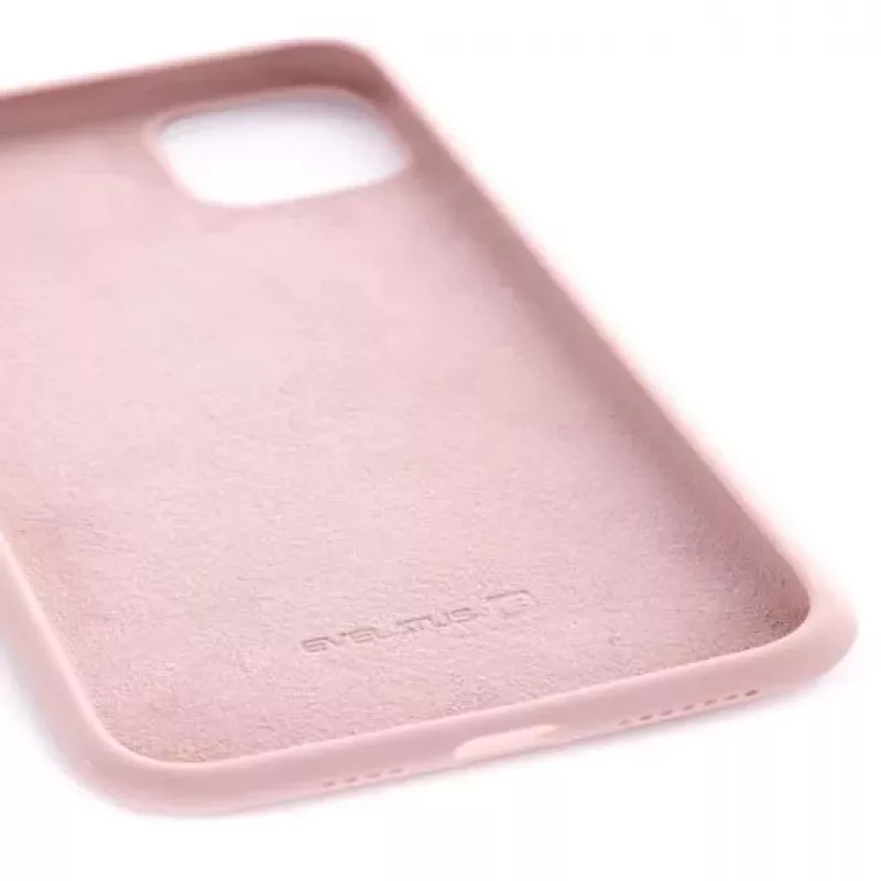 Evelatus Apple iPhone 11 Pro Premium Soft Touch -silikonikuori Pink Sand