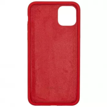 Evelatus Apple iPhone 11 Pro Max Premium Soft Touch -silikonikuori punainen