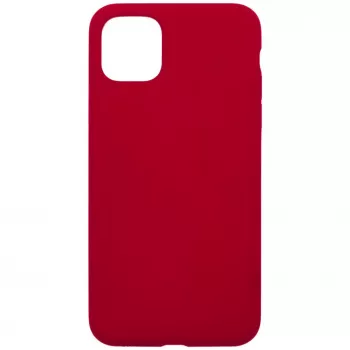 Evelatus Apple iPhone 11 Pro Max Premium Soft Touch -silikonikuori punainen
