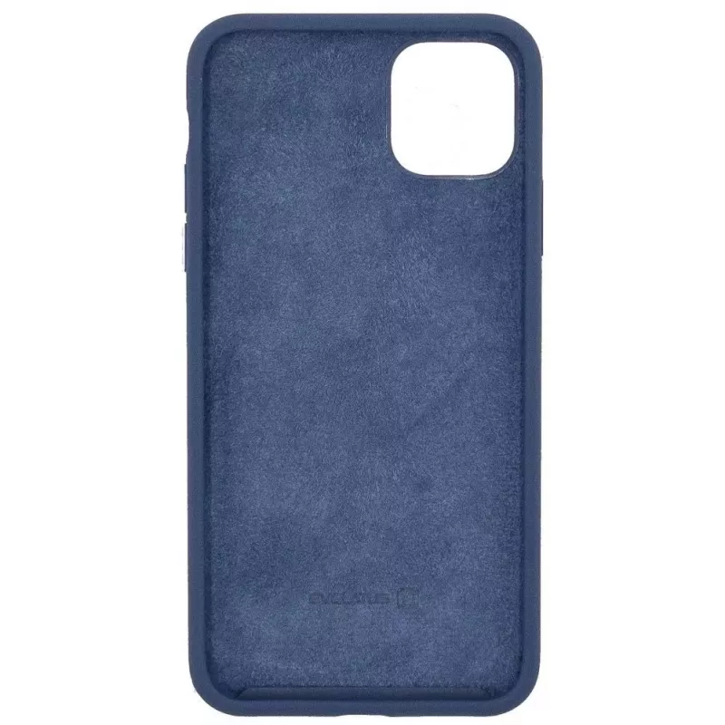 Evelatus Apple iPhone 11 Pro Max Premium Soft Touch -silikonikuori Midnight Blue