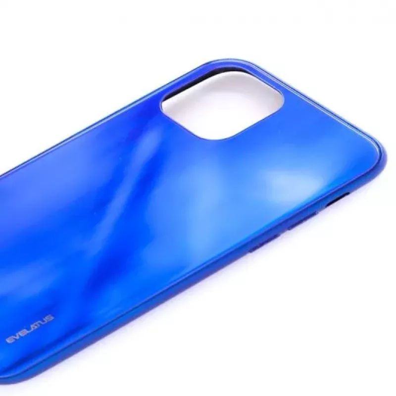 Evelatus Apple iPhone 11 Pro Water Ripple Full Color Electroplating -karkaistu lasinäytönsuoja sininen