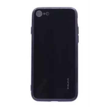 Evelatus Apple iPhone 7/8 Water Ripple Full Color Electroplating -karkaistu lasinäytönsuoja musta