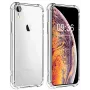Evelatus Apple iPhone XR Military Shockproof -silikonikuori TPU läpinäkyvä