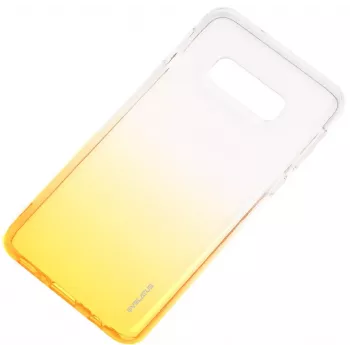 Evelatus Samsung Galaxy S10e Gradient TPU -kotelo kultainen