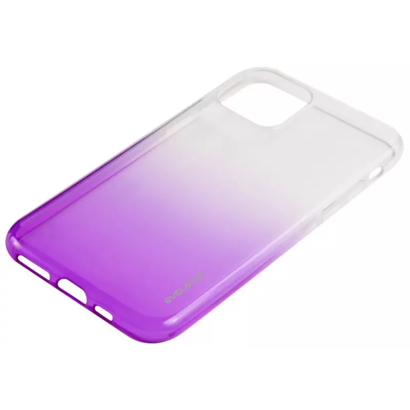 Evelatus Apple iPhone 11 Pro Gradient TPU -kotelo violetti