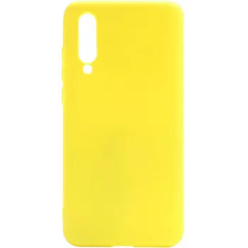 Evelatus Huawei P30 Nano Silicone -kotelo Soft Touch TPU keltainen
