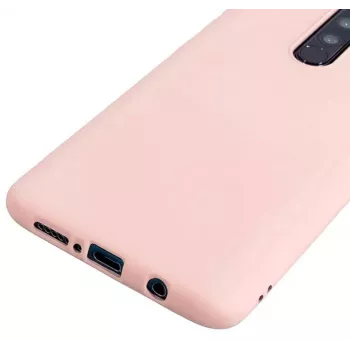 Evelatus Xiaomi Redmi Note 8 Pro Soft Silicone -kotelo beige
