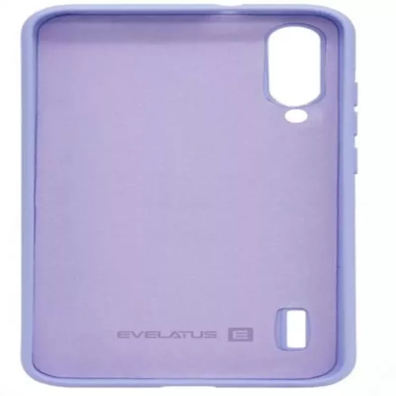 Evelatus Xiaomi Mi A3 Soft Silicone -kotelo takakansi sininen