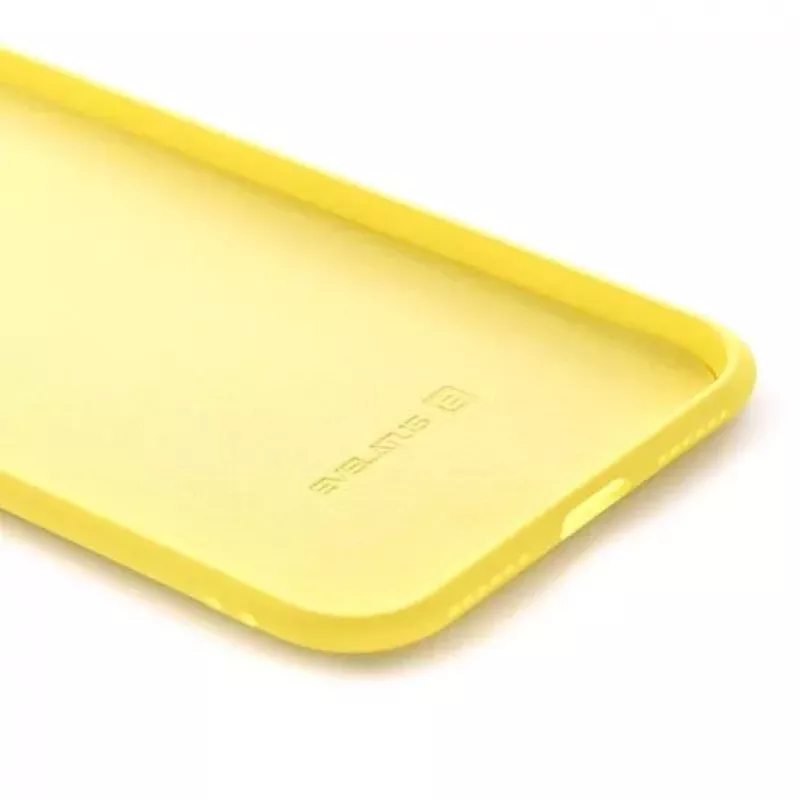 Evelatus Apple iPhone X/Xs Nano Silicone Case Soft Touch TPU keltainen
