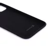 Evelatus Apple iPhone 11 Pro Nano Silicone Case Soft Touch TPU musta