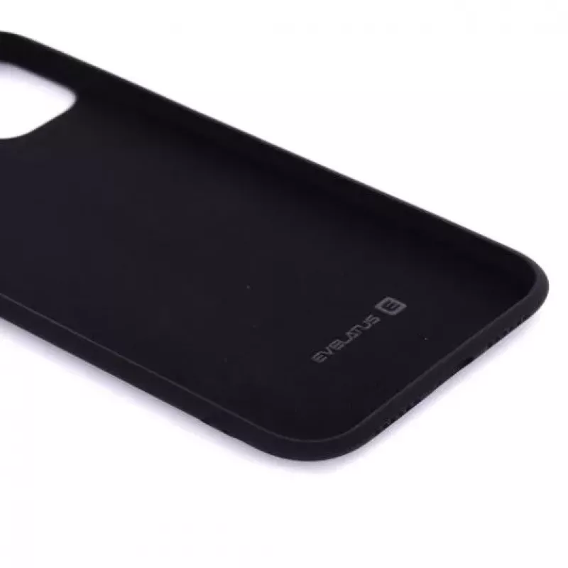 Evelatus Apple iPhone 11 Pro Nano Silicone Case Soft Touch TPU musta
