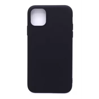 Evelatus Apple iPhone 11 Pro Nano Silicone Case Soft Touch TPU musta