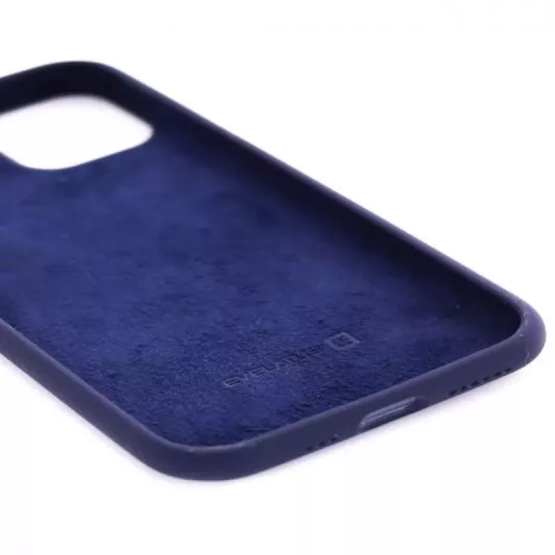 Evelatus Apple iPhone 11 Pro Nano Silicone Case Soft Touch TPU tummansininen