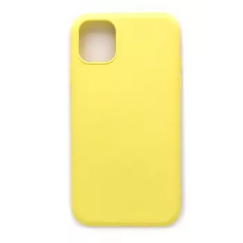 Evelatus Apple iPhone 11 Pro Max Nano Silicone Case Soft Touch TPU keltainen