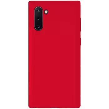 Evelatus Samsung Galaxy Note 10 Premium Soft Touch -silikonikuori punainen