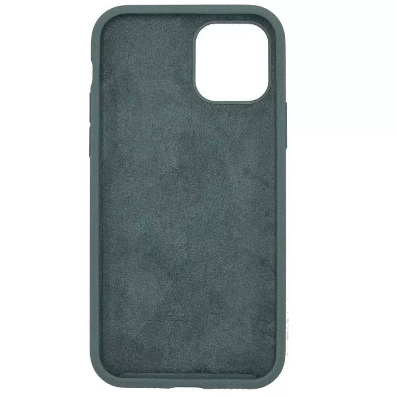 Evelatus Apple iPhone 11 Pro Max Premium Soft Touch -silikonikuori tannengrün