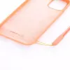 Evelatus Apple iPhone 11 Pro Soft Touch -silikonikuori ja kantohihna pinkki