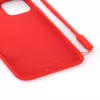 Evelatus Apple iPhone 11 Pro Soft Touch -silikonikuori ja hihna punainen